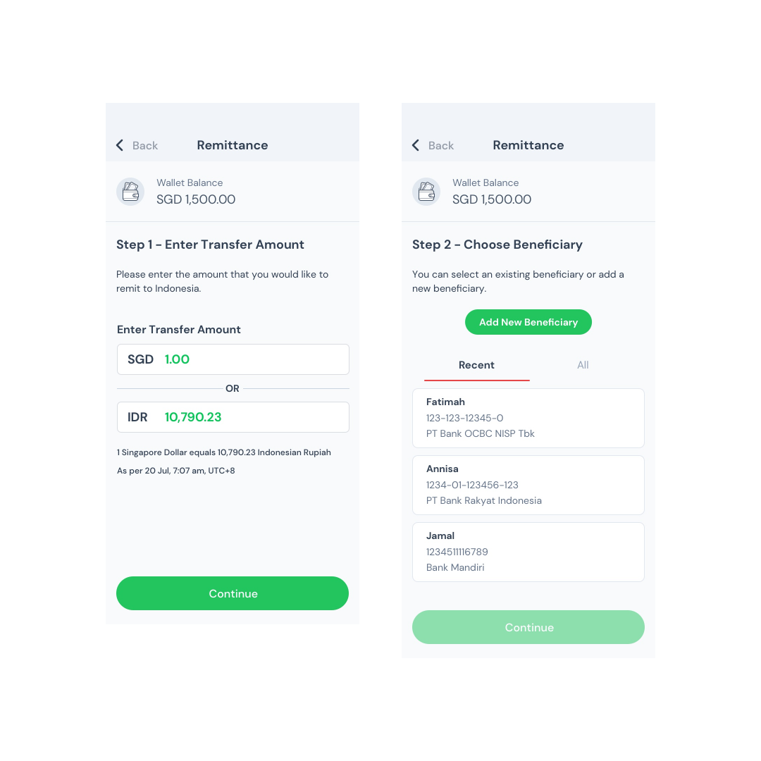 Anak Indonesia App updated remittance feature